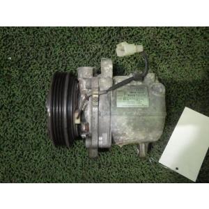 プレオ LE-RV1 エアコンコンプレッサー  カルソニック 中古