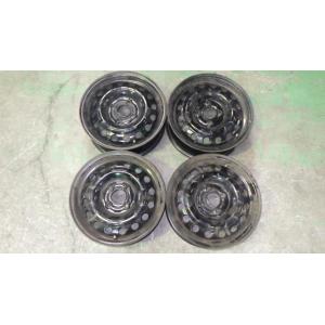 キューブ　YGZ11　スチールホイール  14×5J/4本セット　中古