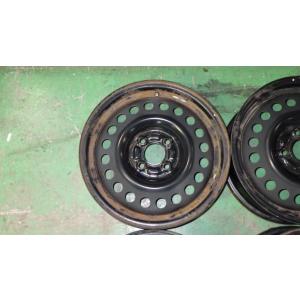 ティーダ　C11　スチールホイール  15×5.5J/4本セット　中古
