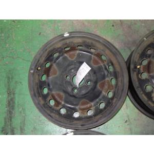 ラクティス　NCP100P　スチールホイール  16×5.5J　4本セット　中古