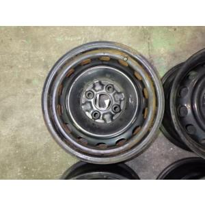 デミオ　DY3W　スチールホイール  14×6J　４本セット　中古