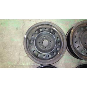 パレット　MK21S　スチールホイール　14×4.5J/4本セット　中古