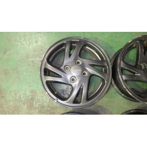 プレオ　RA1　アルミホイール  14×5J/4本セット　中古