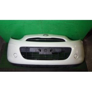 マーチ DBA-K13 フロントバンパー QX1   62022-1HC1A 中古