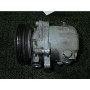 プレオ TA-RA1 エアコンコンプレッサー  カルソニック