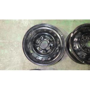 ウィングロード　WFY11　スチールホイール　14×5J/4穴　4本セット 中古