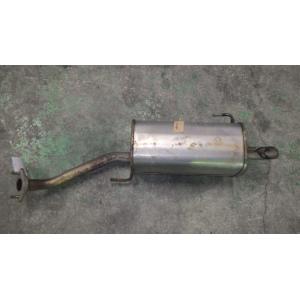 マーチ DBA-AK12 リアマフラー   20100-AX225 中古