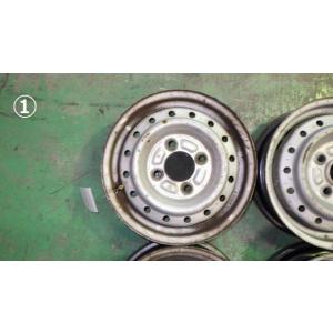キャリィ　DA63T　スチールホイール  12×3.50B　4本セット　中古
