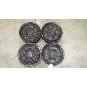 デミオ　DE3FS　スチールホイール  14×6J/4本セット　中古