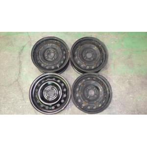 マーチ　K13　スチールホイール  14×5.5J/4本セット　中古