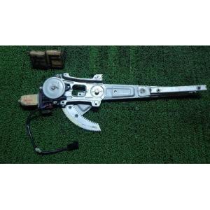 マーチ TA-K11 左フロントドアレギュレーター・モーター   80721-AN010 中古