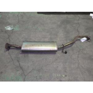 マーチ DBA-AK12 エキゾーストセンターマフラー QX1