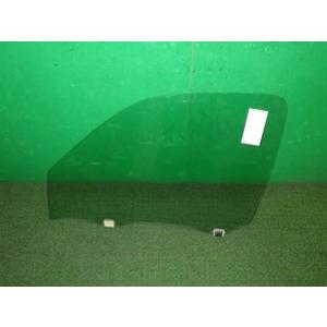 マーチ TA-K11 左フロントドアガラス