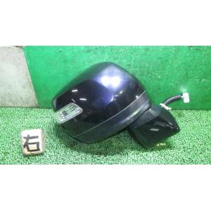 ステップワゴン DBA-RK5 右サイドミラー PB81P   76200-SZW-J11ZG 中古