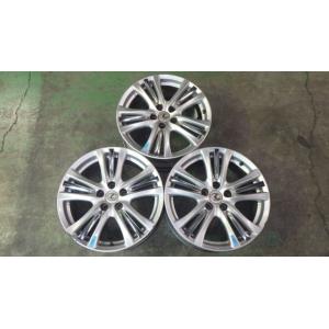 レクサスGS　GWS191　アルミホイール  18×8J/3本セット　中古