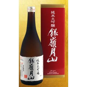 日本酒 日本酒 銀嶺月山 純米大吟醸 山形県限定販売 720ML  ギフト 山形県｜hinokinosato