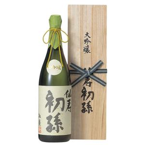 日本酒 初孫 大吟醸 仙寿 1800ML 山形県産地酒    山形県 お歳暮 御歳暮 お年賀 御年賀 冬ギフト