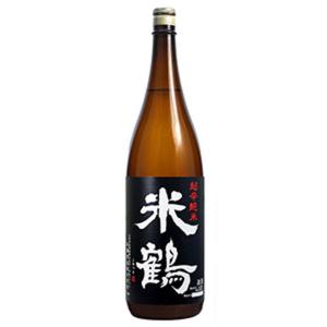 日本酒 米鶴 超辛純米 1800ML 山形県