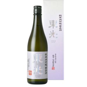 日本酒 東光 純米大吟醸 雪女神 720ML  山形県