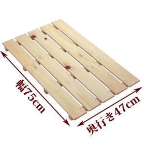 押入れすのこ 75cm×47cm 布団 国産ひ...の詳細画像1