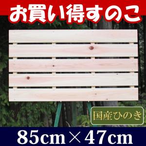 すのこ サイズ 85cm×47cm 国産ひのき板...の商品画像