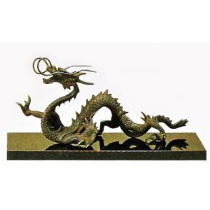 高岡銅器 龍の置物 瑞龍 大 美術工芸通販 送料無料 : 檜屋美術館