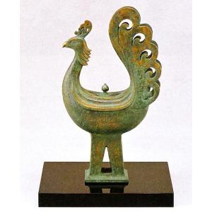 高岡銅器 龍(辰)の置物／蒼龍 津田永寿作品 桐箱付 : 檜屋美術館