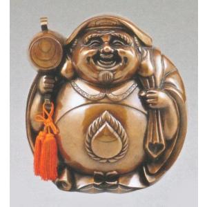 大黒様の置物／三俵大黒7号(古手色) 高岡銅器／送料無料 : 檜屋美術館