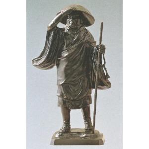 高村光雲の作品／達磨大師 明治の巨匠の名作 桐箱付 高岡銅器通販 : 檜