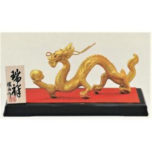 辰の置物 瑞祥(中) 環水作品 高岡銅器の縁起干支 龍の置物｜hinokiyashop