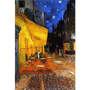 ゴッホ　夜のカフェテラス／アートポスター　フレーム（額）なし