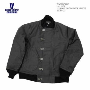 ウエアハウス WAREHOUSE 2208P-23 Lot.2208 U.S.NAVY 6フックデッキジャケット 海軍 メンズ | ヒノヤ｜hinoya-ameyoko