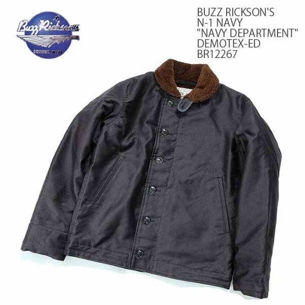 BUZZ RICKSON'S（バズリクソンズ）　N-1 デッキジャケット　ネイビー　DEMOTEX-...