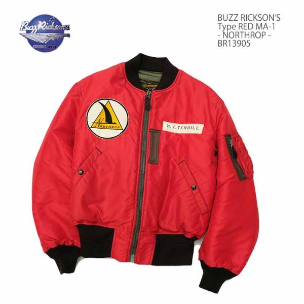 バズリクソンズ BUZZ RICKSON'S BR13905 Type RED MA-1 - NOR...