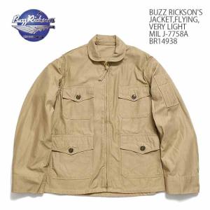 BUZZ RICKSON'S（バズリクソンズ）　ジャケット,フライイング,ヴェリー ライト,MIL J-7758A BR14938｜hinoya-ameyoko