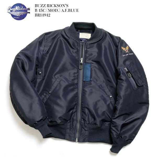 バズリクソンズ BUZZ RICKSON'S BR14942 B-15C (MOD.) A.F.BL...