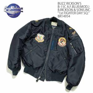 BUZZ RICKSON'S バズリクソンズ BR15744 B-15C (MOD.) A.F.BLUE