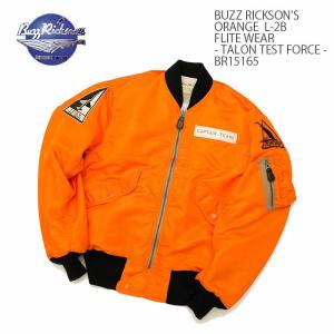 BUZZ RICKSON'S（バズリクソンズ）ORANGE L-2B FLITE WEAR - TALON TEST FORCE - BR15165｜hinoya-ameyoko