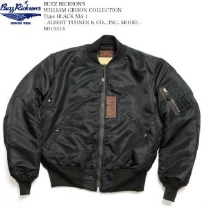 BUZZ RICKSON'S バズリクソンズ Buzz Rickson's WILLIAM GIBSON BLACK