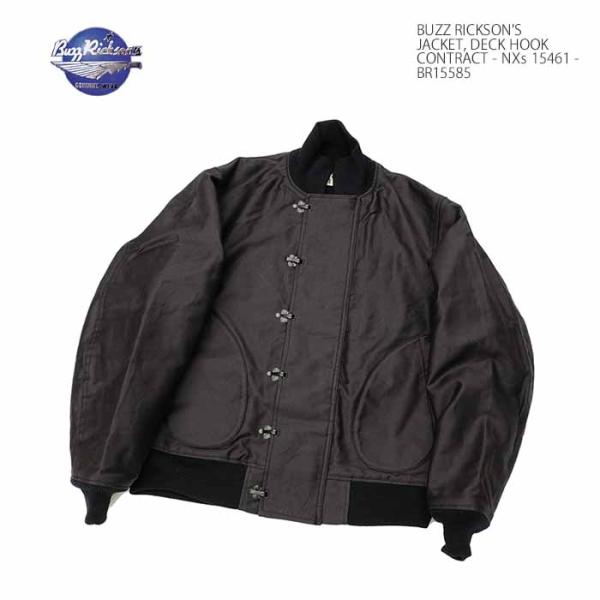 バズリクソンズ BUZZ RICKSON'S BR15585 ジャケット デッキフック アウター 海...