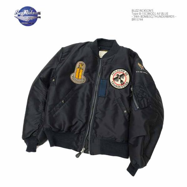 バズリクソンズ BUZZ RICKSON'S BR15744 B-15C (MOD.) A.F.BL...