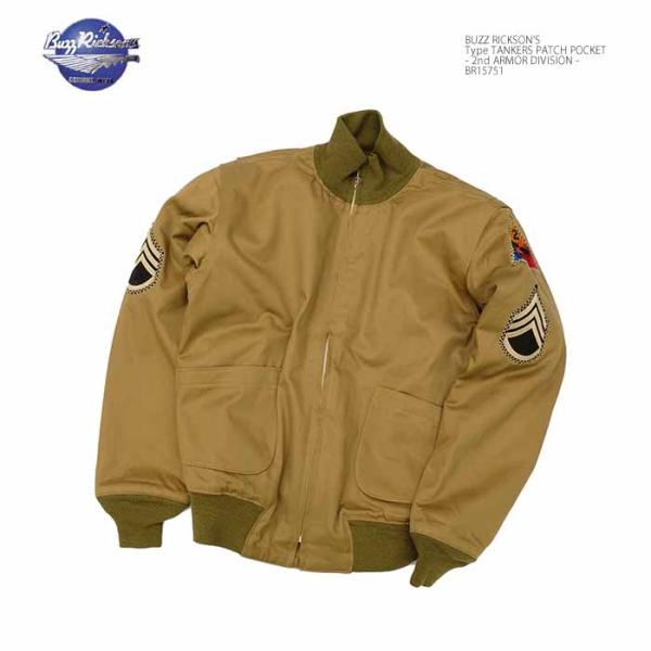 BUZZ RICKSON'S バズリクソンズ BR15751 タンカース パッチポケット - 2nd...
