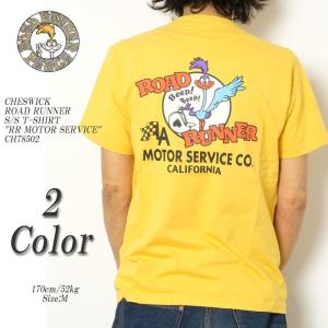 CHESWICK（チェスウィック）　ロードランナー　半袖Tシャツ　"RR MOTOR SERVICE"　CH78502｜hinoya-ameyoko