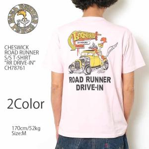 CHESWICK（チェスウィック）　ロードランナー　半袖Tシャツ　"RR DRIVE-IN" CH78761｜hinoya-ameyoko