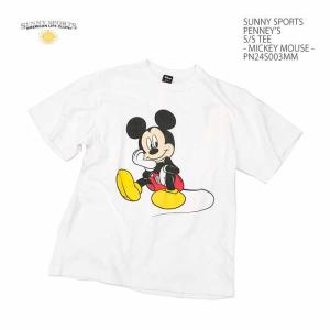 サニースポーツ SUNNY SPORTS PN24S003MM PENNEY'S Tシャツ - MICKEY MOUSE - メンズ | ヒノヤ｜hinoya-ameyoko