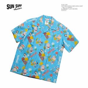 ハワイ　アロハシャツ SUN SURF サンサーフ SS39097 アロハ ハワイアンシャツ コットンカン