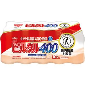 [冷蔵]日清ヨーク ピルクル 400 乳酸菌飲料 特定保健用食品 [65ml×10本]×5個