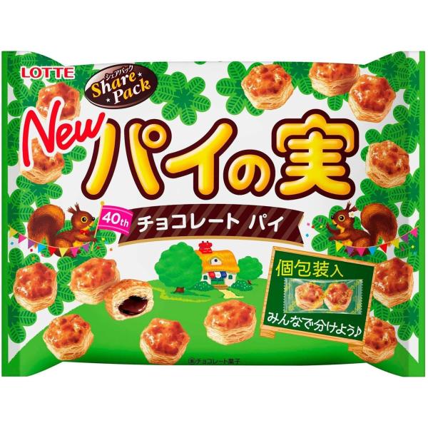 ロッテ パイの実シェアパック 133g ×3個