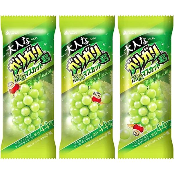 赤城乳業 大人なガリガリ君 完熟マスカット100ml×24袋