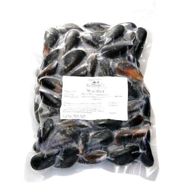 【ムール貝 1Kg×5パック 】(冷凍) 湯煎 アイルランド産 5kg 業務用 ケース